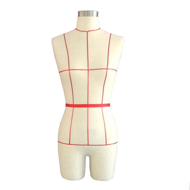 
Женский манекен в форме портного с линией 