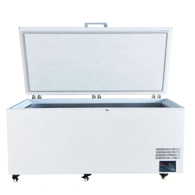 1000L Chest Refrigerator -65 Degree Stainless Steel Kitchen Freezer