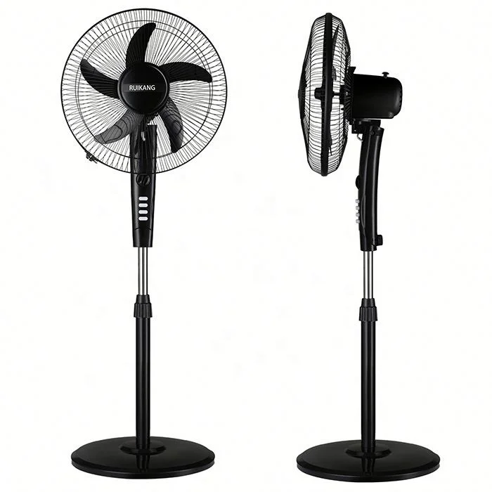 400 mm 3 5 Blades 16 18 20 Pedestal Fan White Black Pack of 1 Metal Plastic Body Indoor Floor Mount Fan