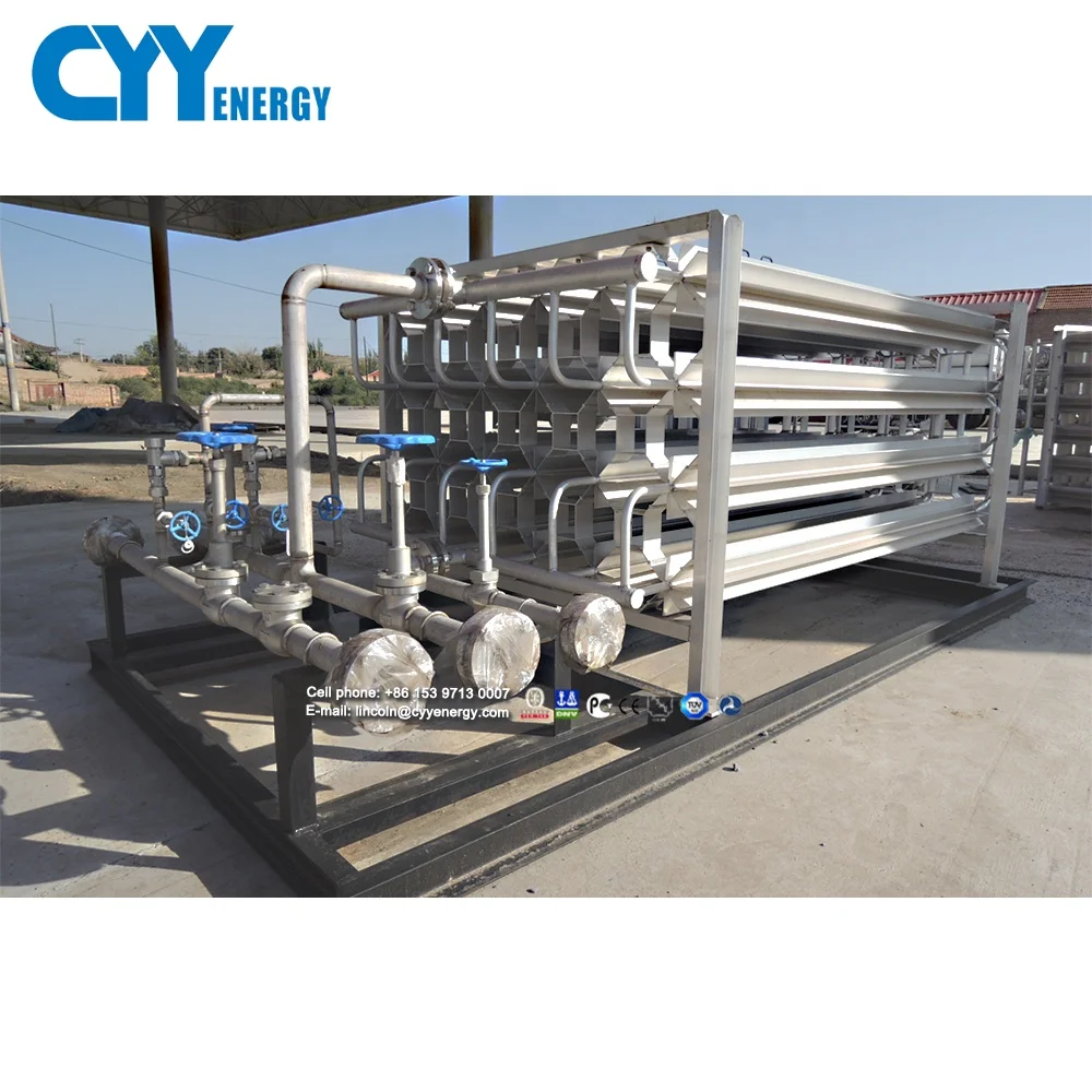 High Quality Lox Lin Lar Lco2 LPG LNG High Pressure Ambient Vaporizer