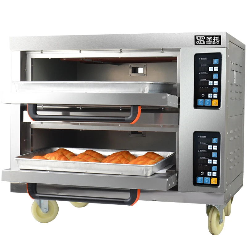 2022 New Design High Quality Automatic Bread Making Machine Baking Ovens industrial electric ovens