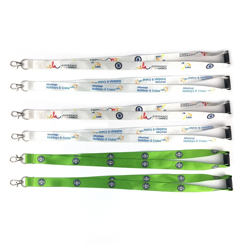 Custom Logo Eco Friendly Holder With Neck Strap Breakaway Lanyard Bamboo Eco Friendly Lanyard