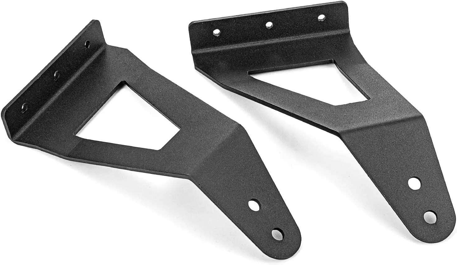 52 Inch Curved Led Light Bar Mounting Brackets Upper Windshield Mounting Brackets Fit 2004-2018 Ford F150 & SVT Raptor