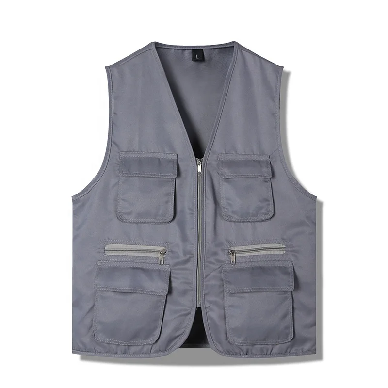 Promotional Advertising Waistcoat Volunteer Vest Safety Vest Advertising Vest with Custom Logo