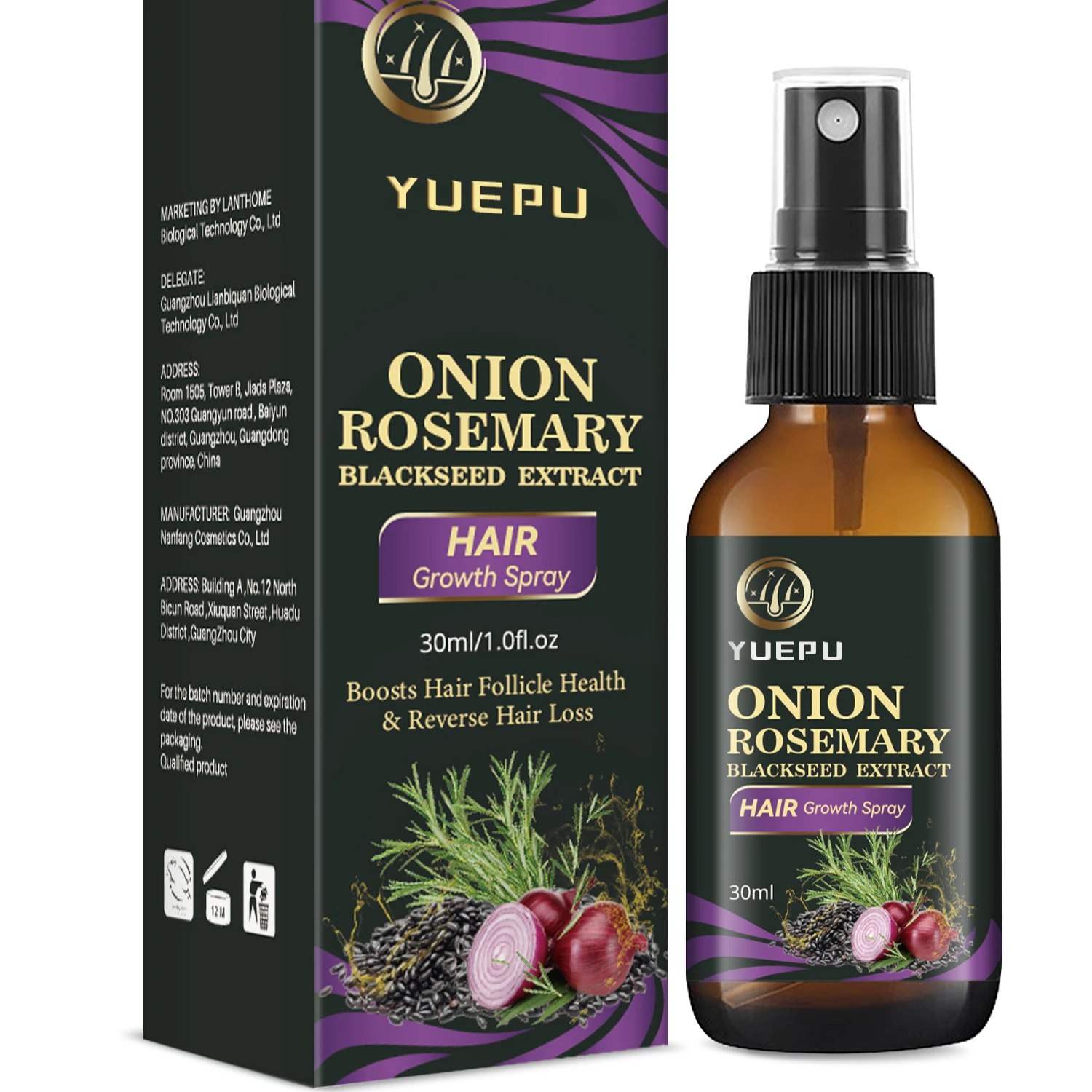 2023 New Boosts Hair Follicle Health Promote Hair Growth Anti Loss And Growth Tonic Serum Sprays For Men Women