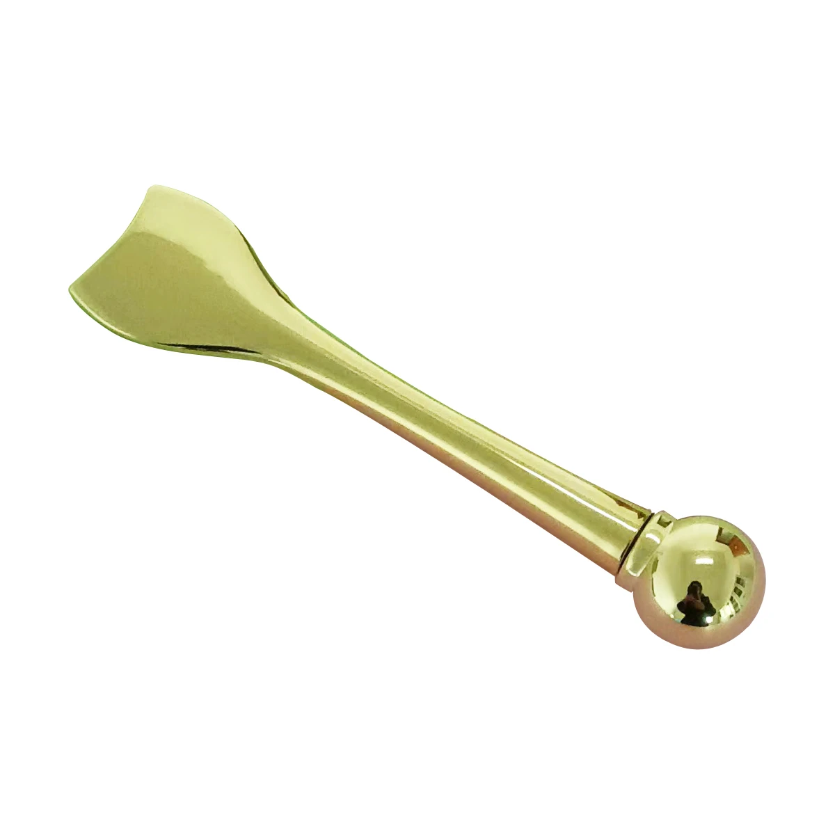 Steel Measuring Cosmetics Metal Makeup Skin Care Mini Luxury Gold Cosmetic Cream Spatula