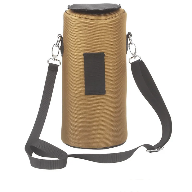 BSCI Factory DSLR Camera Lens Holder Organizer With Shoulder Strap Polyester Camera Protective Pouch