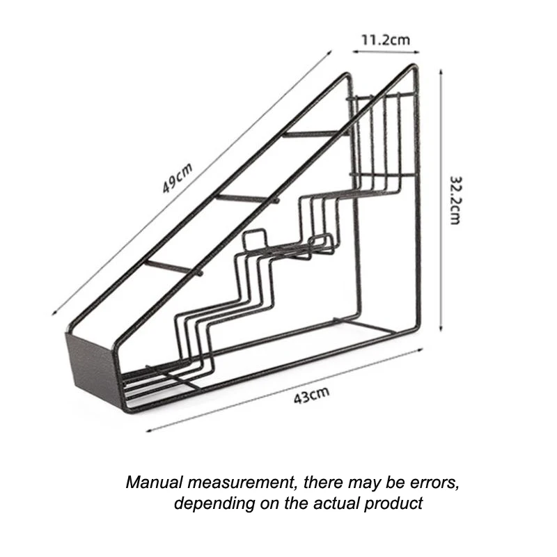 4-решетчатый ступенчатый держатель для бутылок стойка сахарного