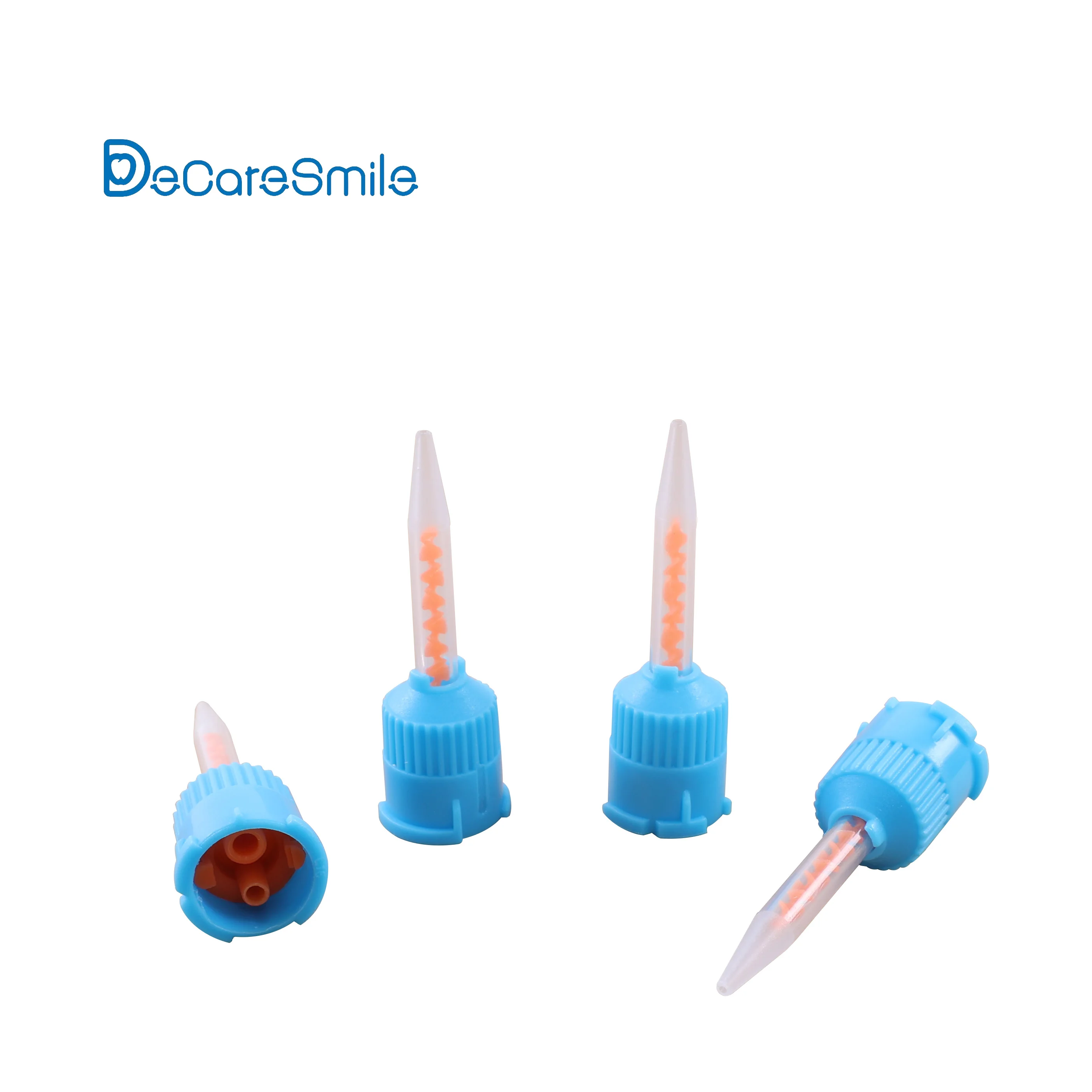 10:1 mixing tip Dental Materials Disposable short mixing tip dental mixing tip orange