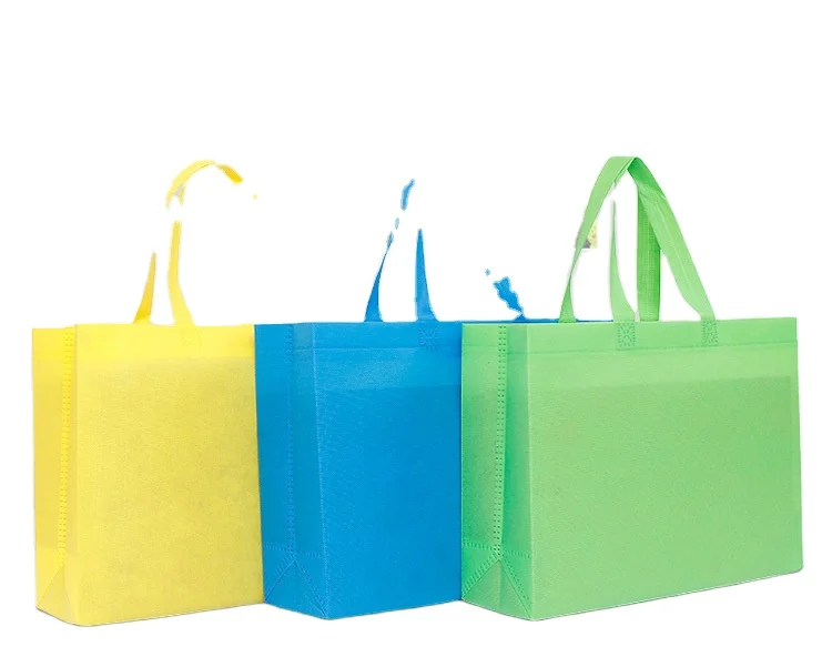 Высококачественная многоразовая Нетканая сумка с ручками