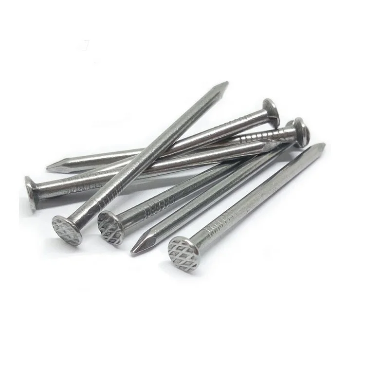 Dubai Hot Sale Row Material Round 20 kg Diamond Wooden Wire Nail Bit Head Copper Brass Colleted Coil Nails Tips 16 X 1.6mm