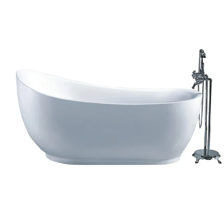 6042 2 person acrylic massage wood bath tub cheap freestanding bathtub