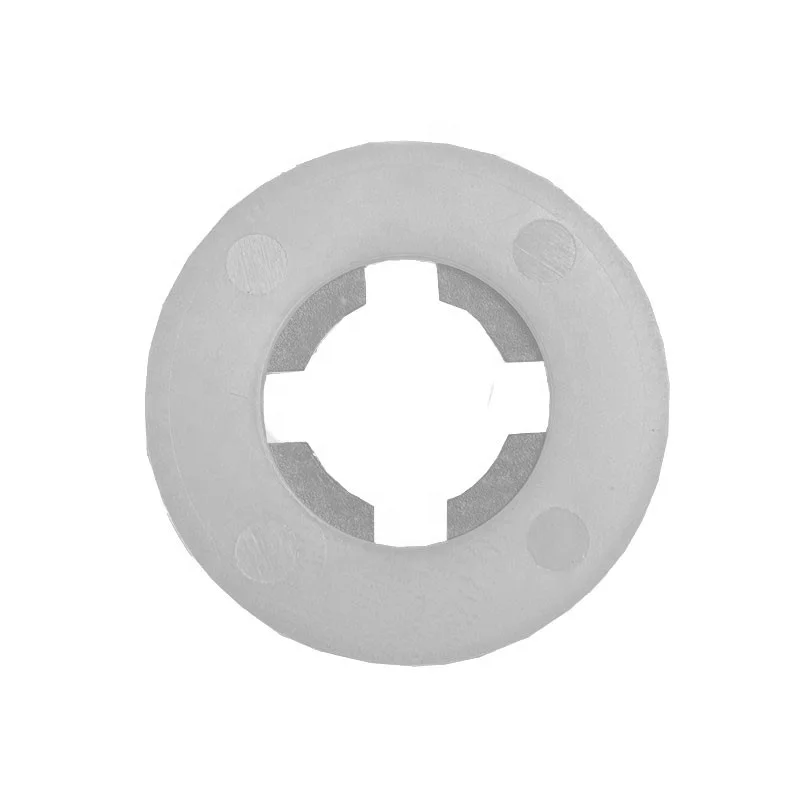 Plastic Anti-loss Washers PA66 Internal Tooth Lock Washer For UV And Solar Sensor White Metric Nylon 6 Retaining Washer
