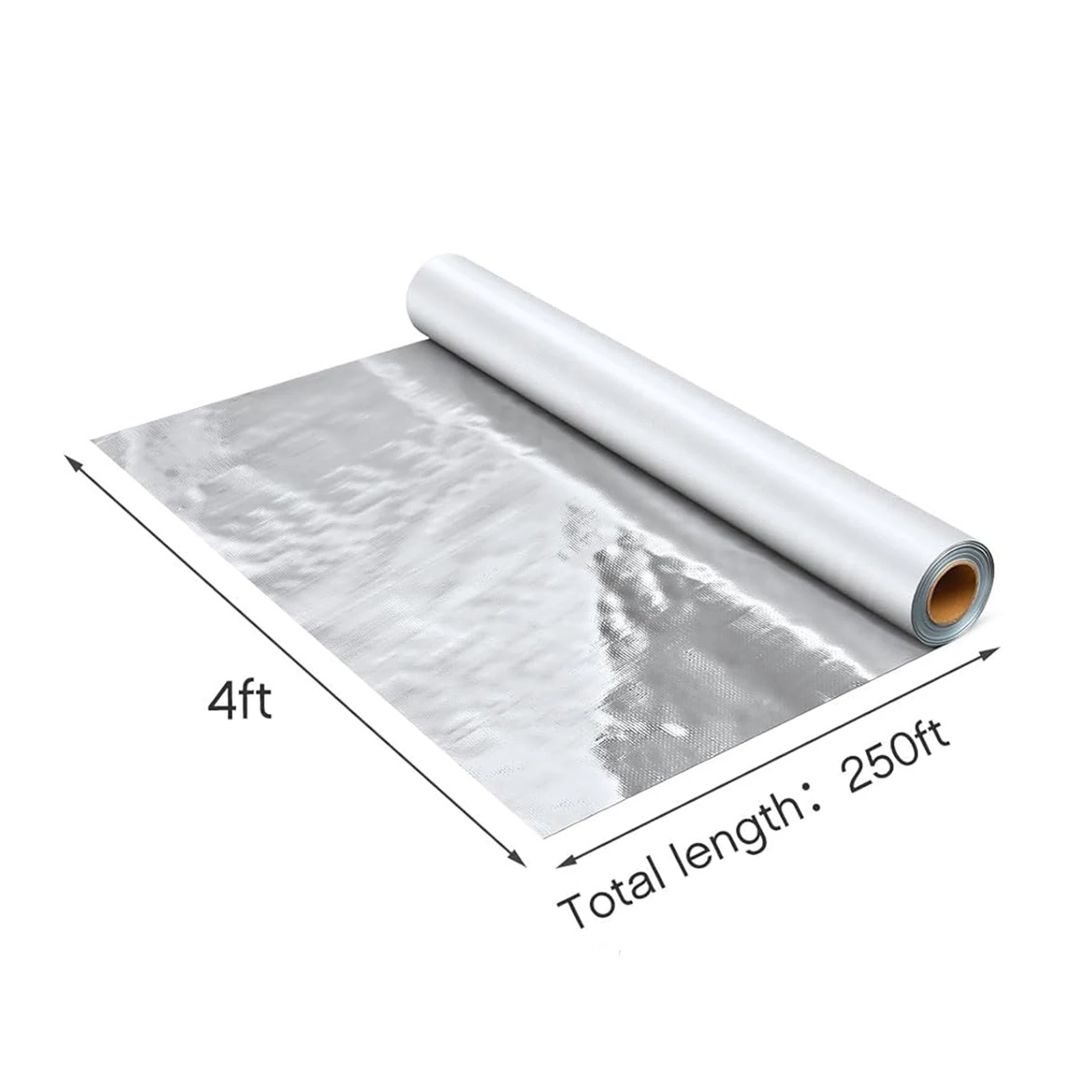 Waterproof Radiant Barrier Aluminium Reflective Foil Insulation For Roof Insulation