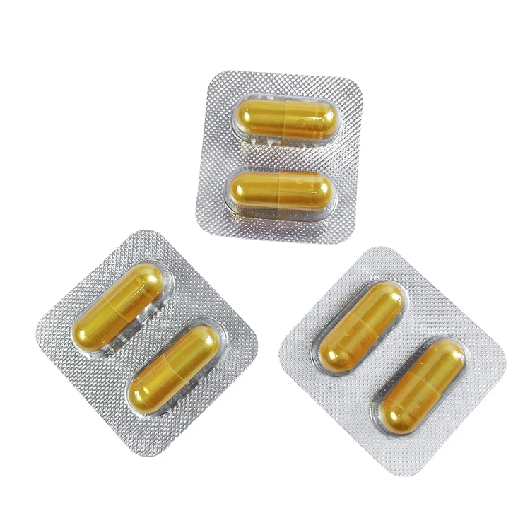 Male health supplement manufacturer: 2 capsules of herbal supplement gold