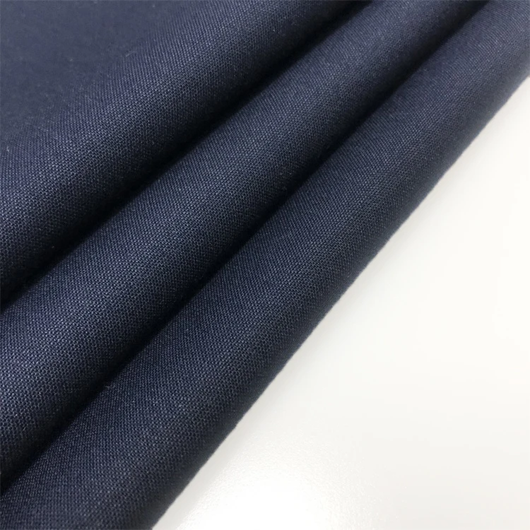 Easy care Twill polyester viscose spandex Horeca chef cook uniform trousers fabric