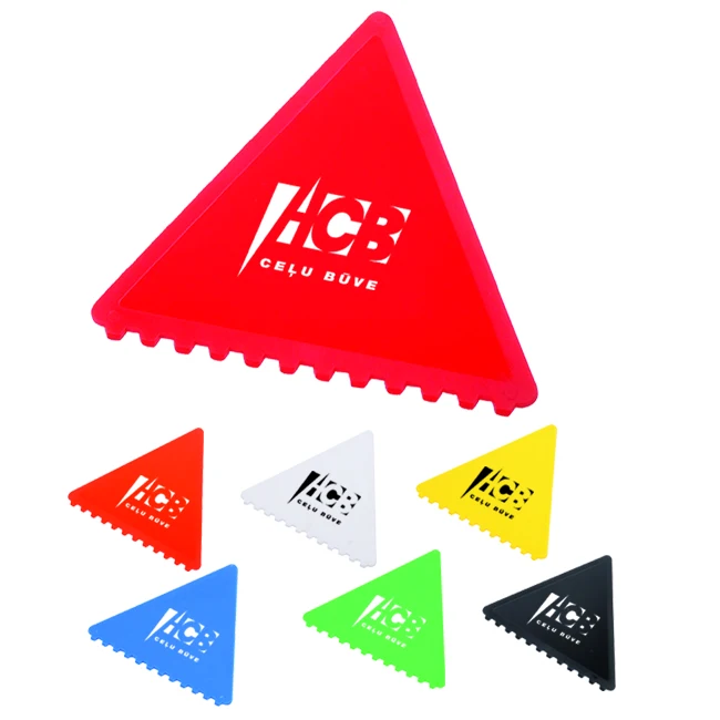 promotion car Triangle ice scraper oem custom logo  YC1044