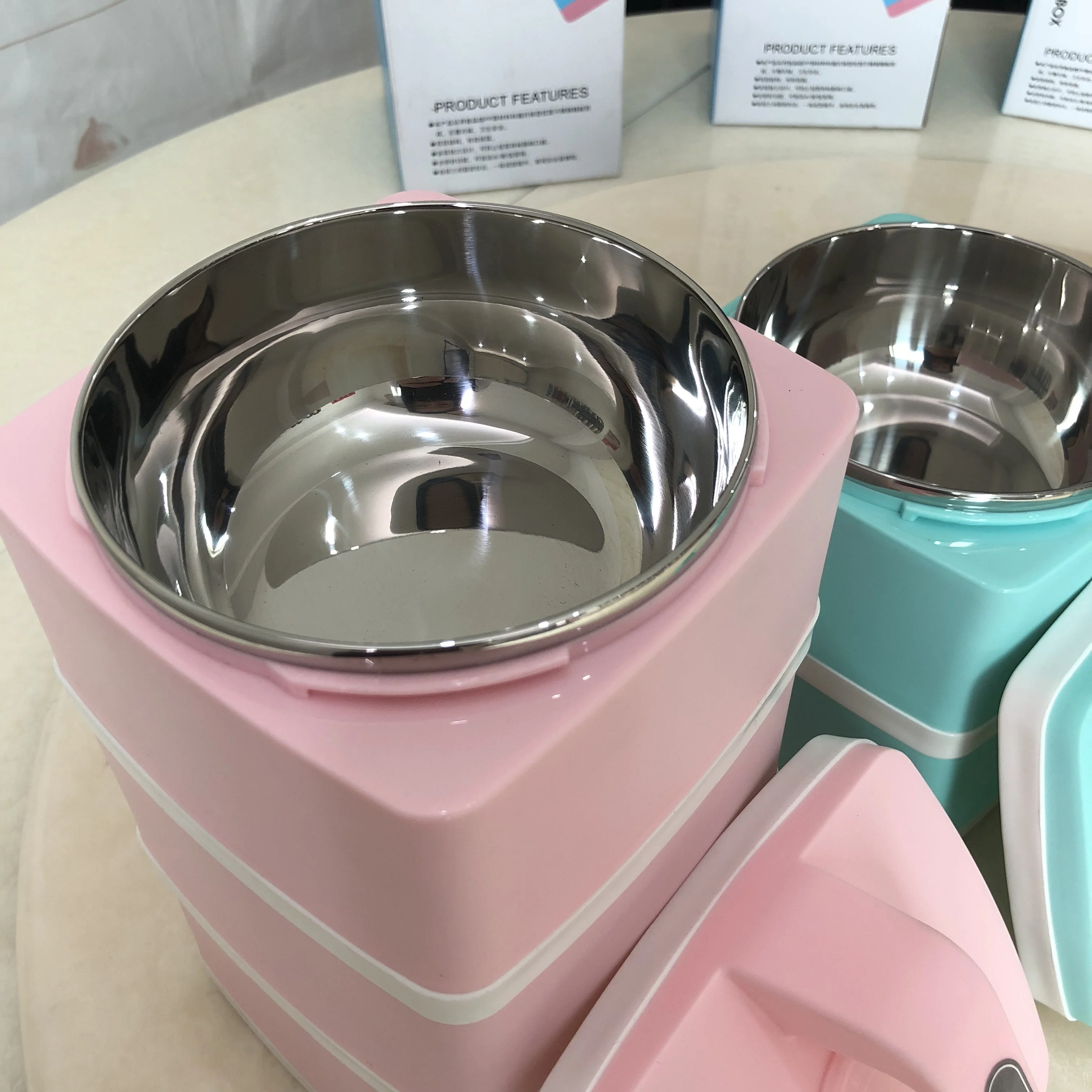 New 18/8 tiffin thermal leakproof bento lunch box container for kids