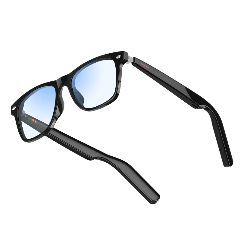 Anti Blue Lens Wireless BT Mp3 Phone Assistant TWS Smart Sunglasses Earphone Factory Original