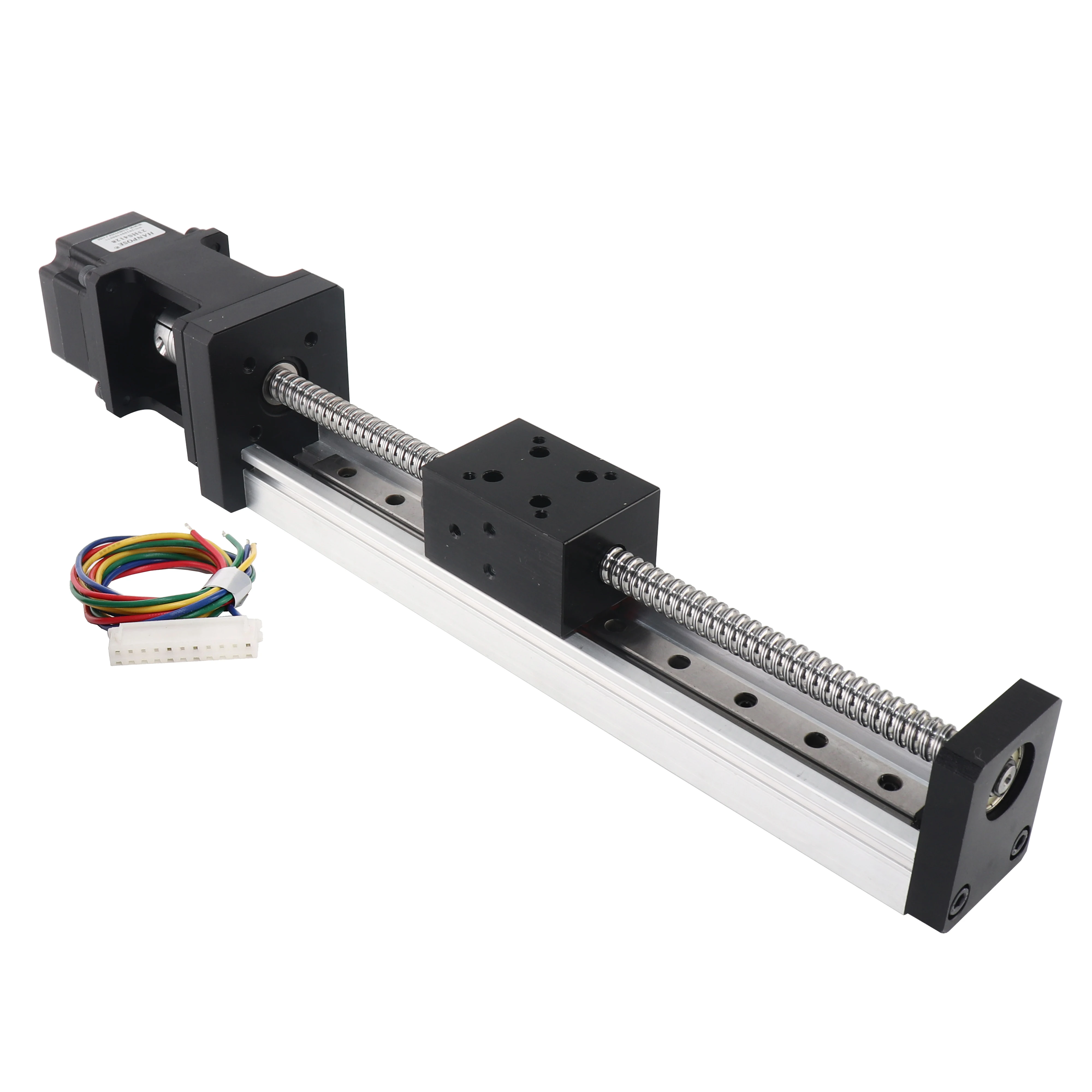 HanBuild HPV5 200mm Upgraded version Mini actuator Linear module ballscrew sfu1204 with NGM 42motor NEMA23 NEAM17 stepper motor