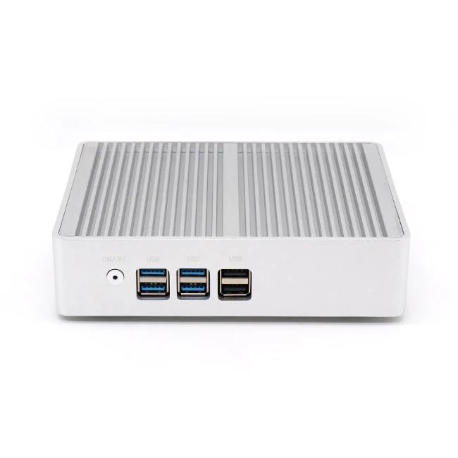 Двойной lan Безвентиляторный Компьютер с тонким мини-клиентом i3