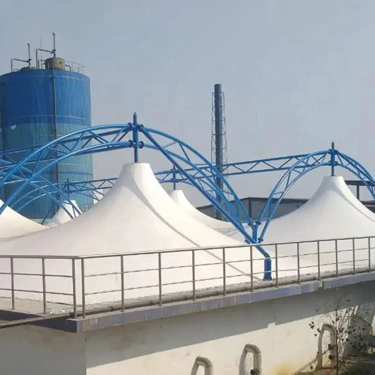 Fiber Fabric Polyester Fiber Glass Fiber Coating PVC PVDF PVF PTFE ETFE Tensile Shade Steel Cable Membrane Structure