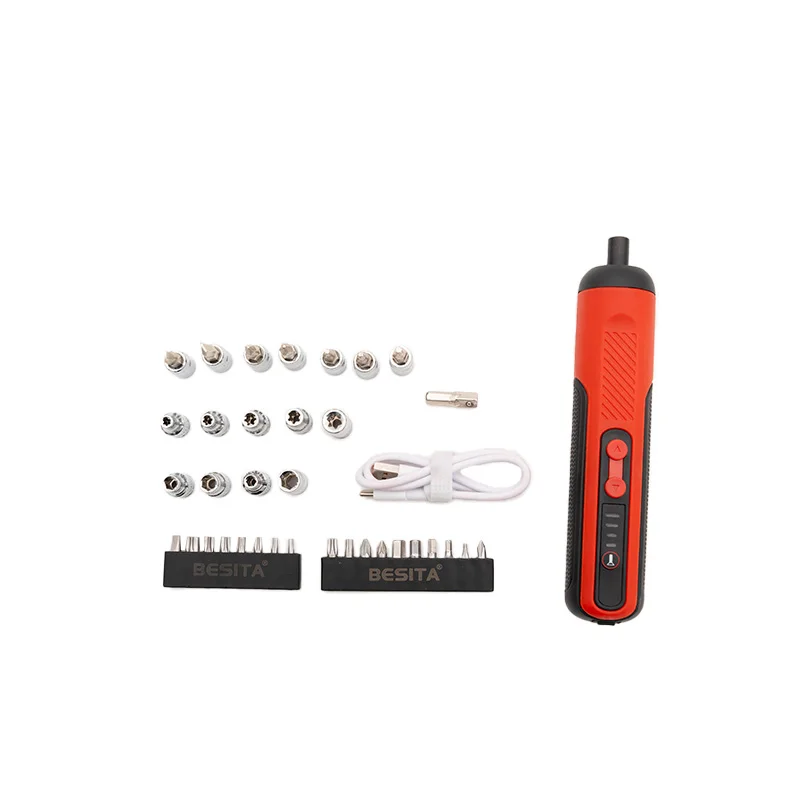 5N/m Max Torque Electric Rotatable 3.6V Working Voltage Capacity 18PCS Rechargeable Electric Screwdriver