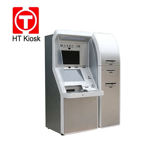 Foreign currency exchange Local cash coin exchange cash coin recycler thermal receipt printer customized kiosk