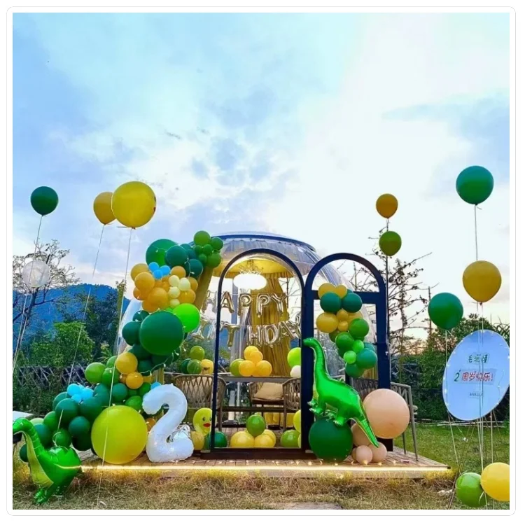 Outdoor hotel insulated dome house aluminium computer dome bubble house is stylish and durable for year-round comfort