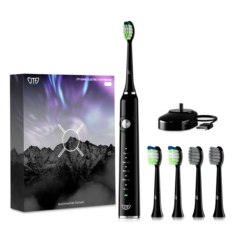 Высококачественная Ультразвуковая электрическая зубная щетка oem с дорожным чехлом для ухода за зубами