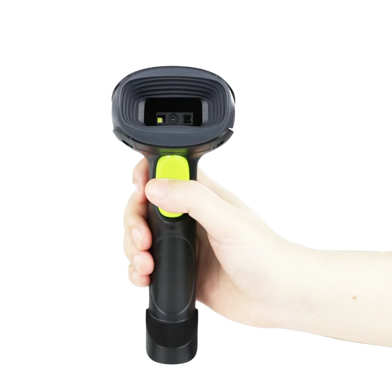 SMT468WB  Handheld Portable Wired Wireless 1D Laser Reader 2D QR Barcode Scanner for Supermarket Shop Pos System