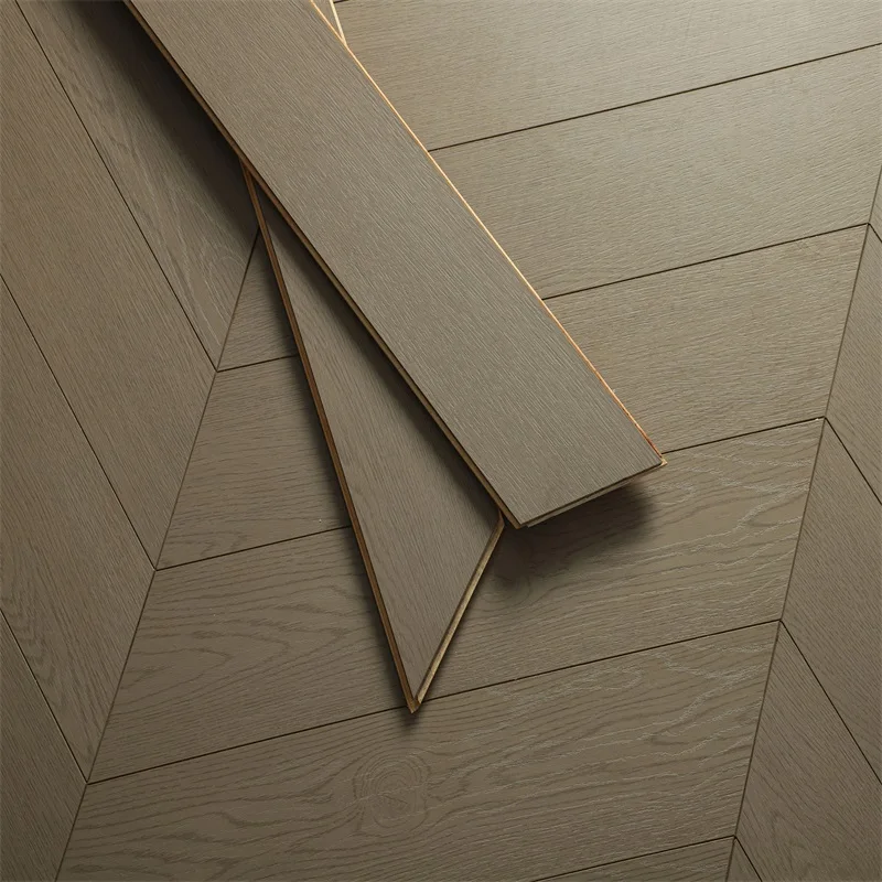 Современная Бытовая дубовая паркетная напольная деревянная плитка ламинированный твердый деревянный пол