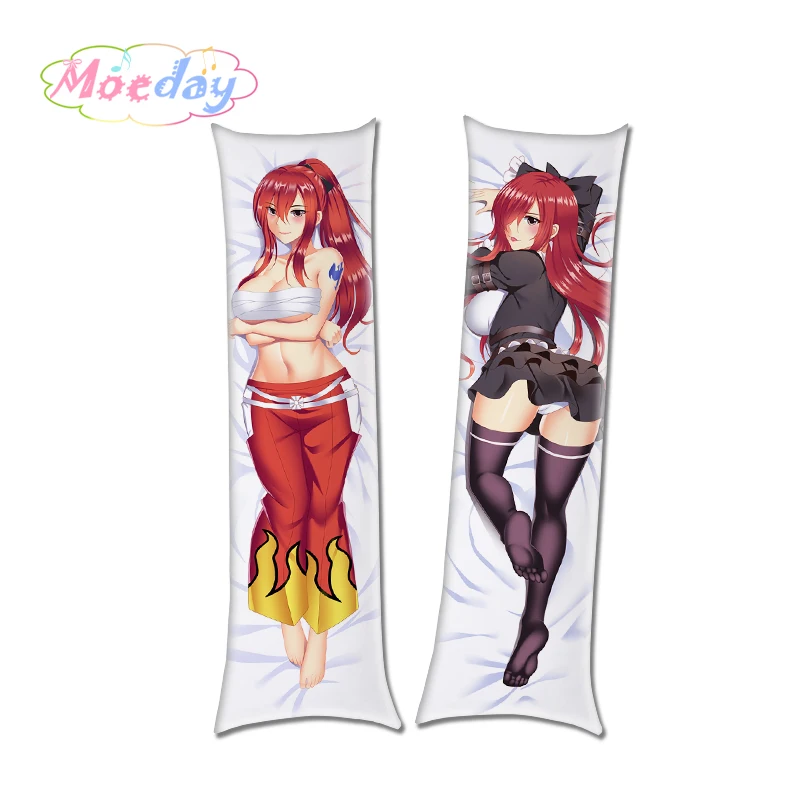 Чехол для подушки с изображением Феи хвоста эрзы джувии Люси