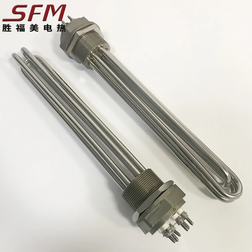 SFM 9KW 12KW custom  explosion proof tubular flange immersion heaters