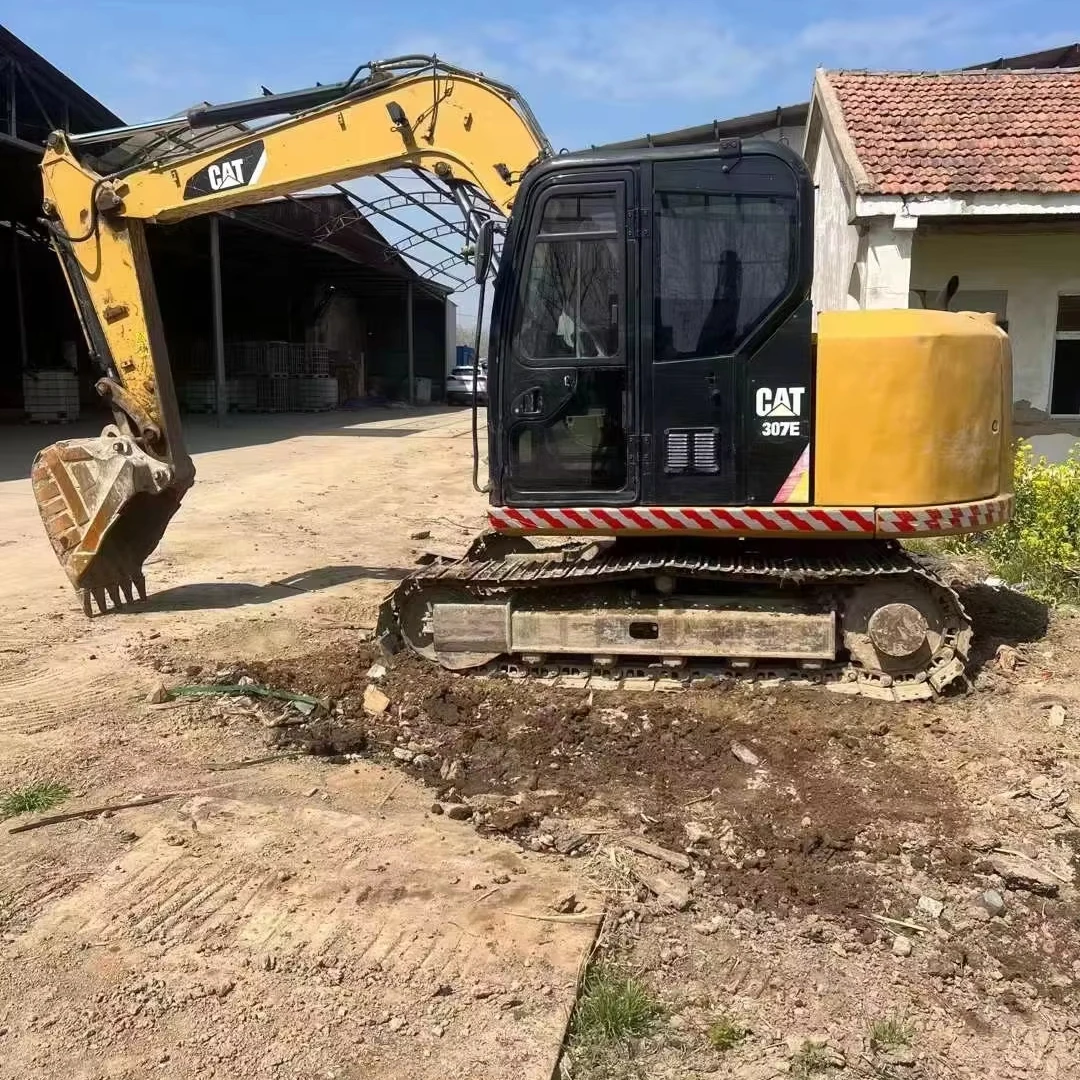 95% New CAT 307d Mini Excavator Multifunctional Used Digger with Good Condition Imported from Japan 307 308 306d Models