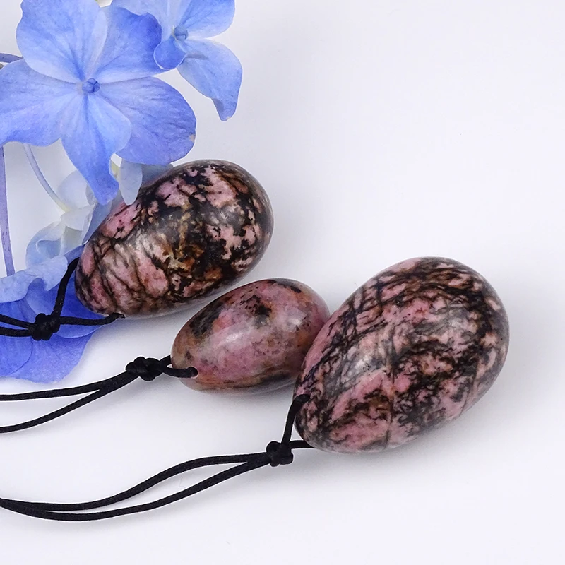 
2021 New arrival jade crystal yoni eggs set jade toy ball for women kegel vaginal exercise 