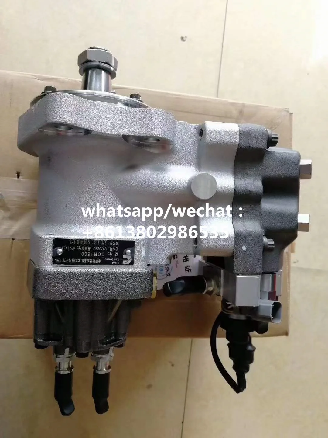 LIEBHERR OM444 OM 444  V12 Engine ECU Controller Fuel injector assembly