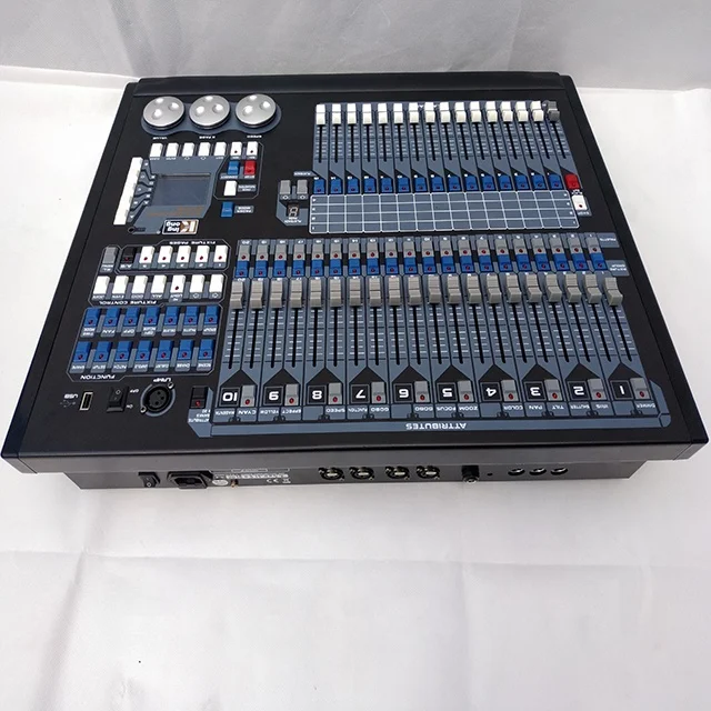 dj DMX controller 2048 channels stage light console 200 fixture&200 dimmer