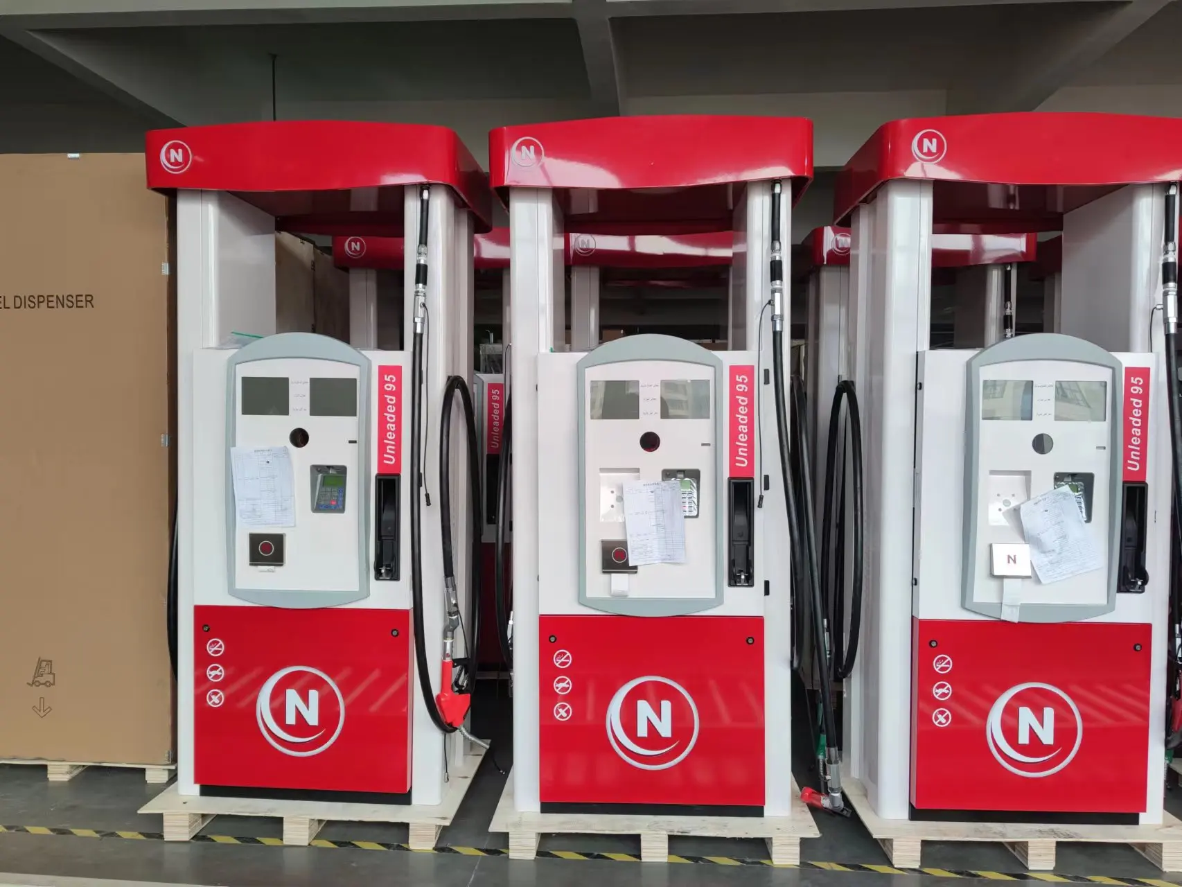 Manufacturer 1/2/4 Nozzles Automatic Petrol Big Flow gas station Fuel Pump Dispensers