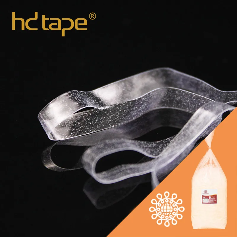 Oeko-tex 100 Appendix 6 anti-aging high stretch durable clear elastic 5mm tpu mobilon tape