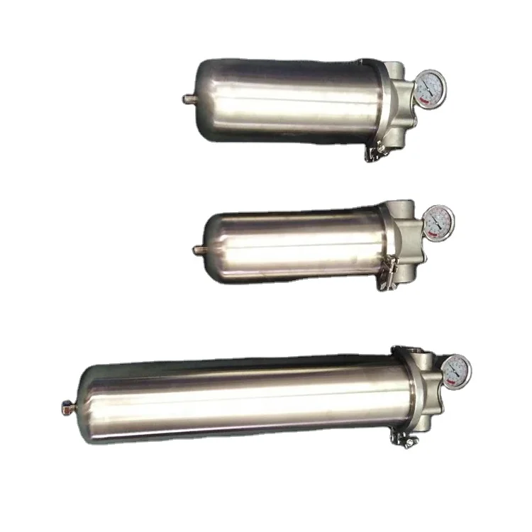 High quality environmental protection filter housing water stainless steel