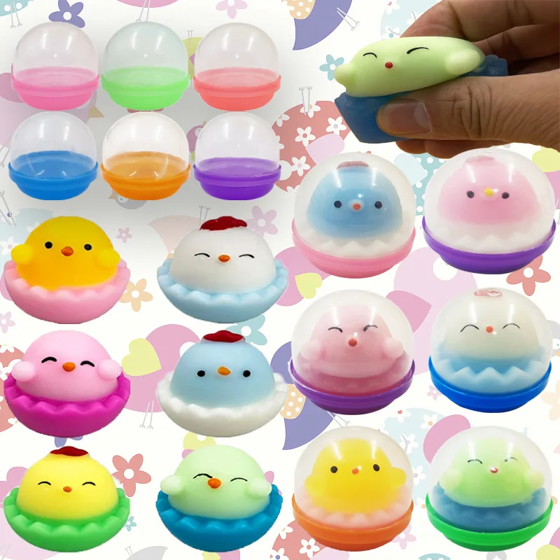 Hot Sale Kids Educational Toys Plastic Soft And Non-sticky Cute Toys Egg Slime