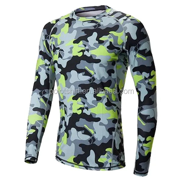 Custom rash guard for running gym design new model sublimation