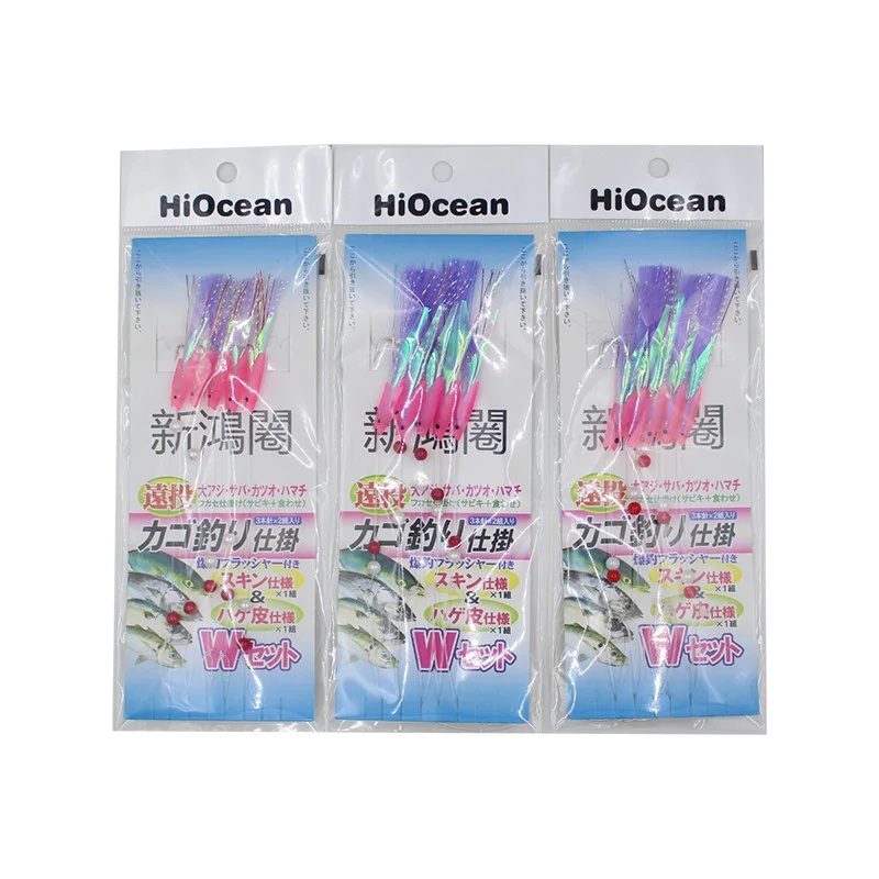 Difficult to run fish The Great temptation of baiting Secure fishing line Strong resilience Sabiki rigs