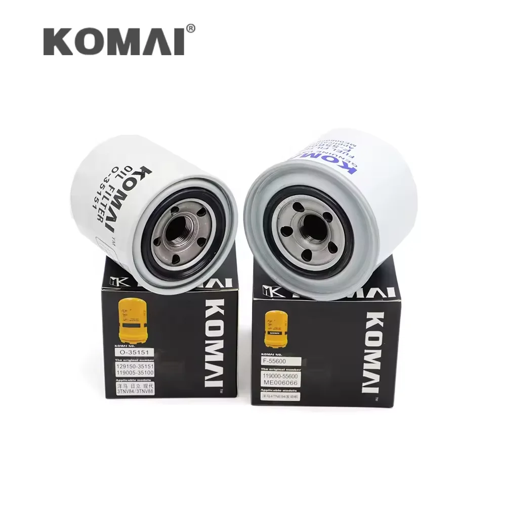 KOMAI 119000-55600 Diesel Fuel Filter ME006066 119000-55600 0947073 1195-30040 129004-55801