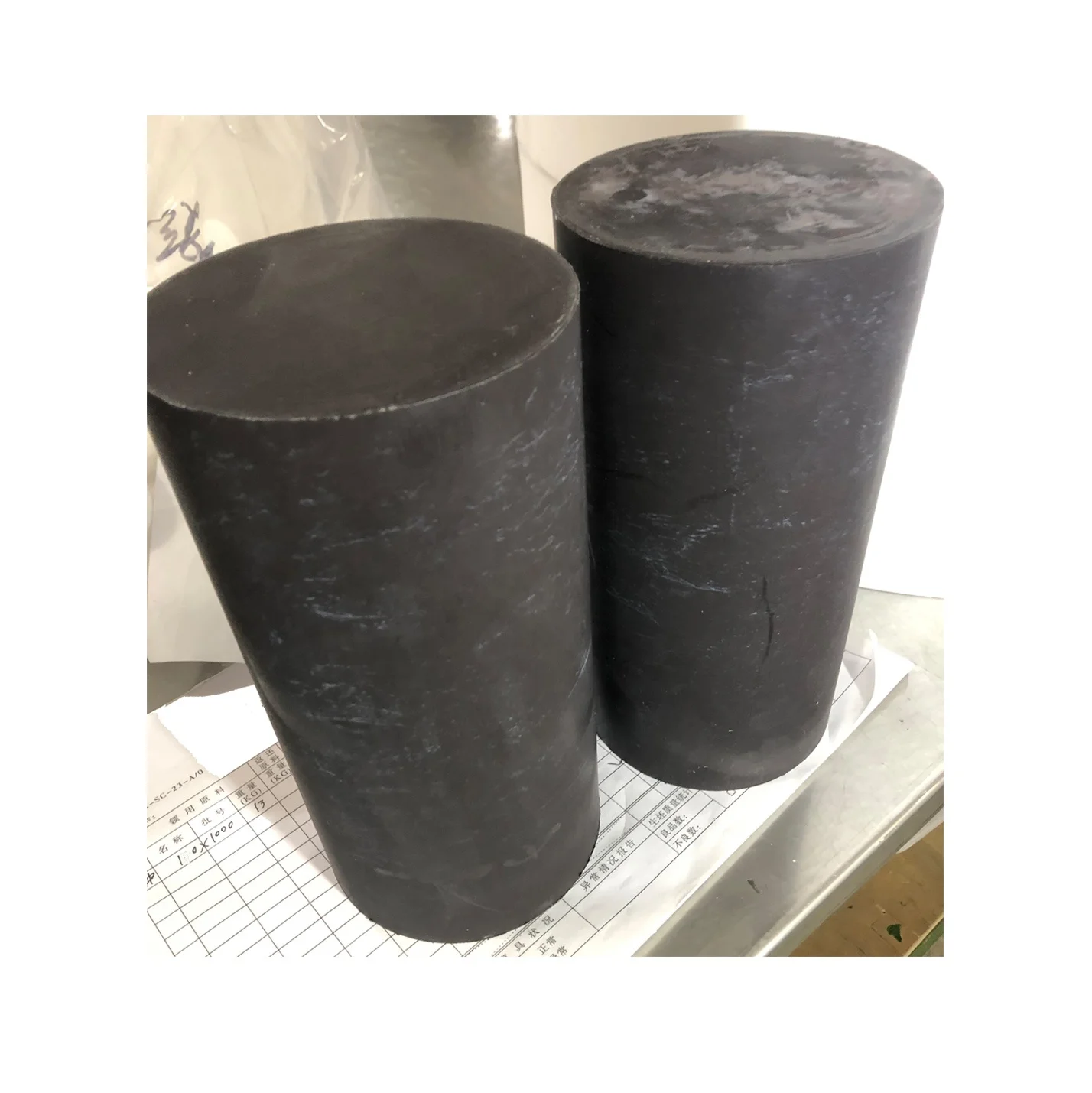 PTFE Plastic Teflon Bar Diameter 1-600 White Virgin Extruded PTFE Tube for Rings PTFE Rod Filled Bronze for Sealing