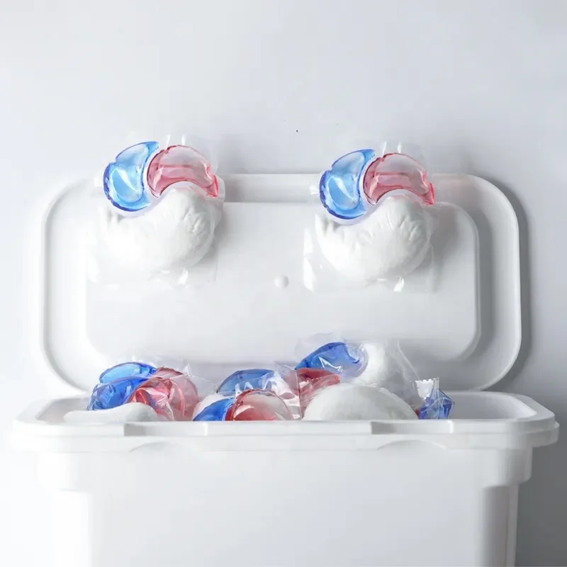 Earth friendly cleaner all in one concentrated cleaning brightener dishwasher detergent capsule