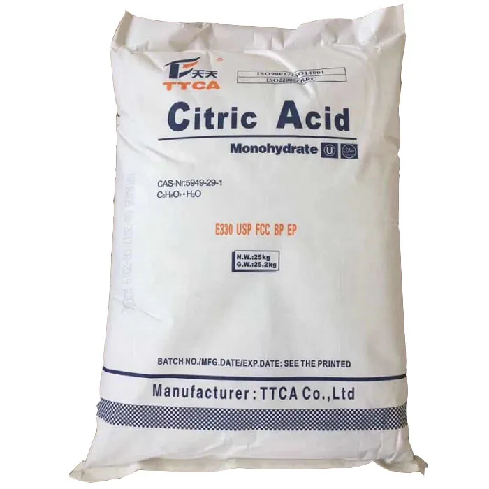 China Made Citric Acid for Food Grade Prompt Shipment