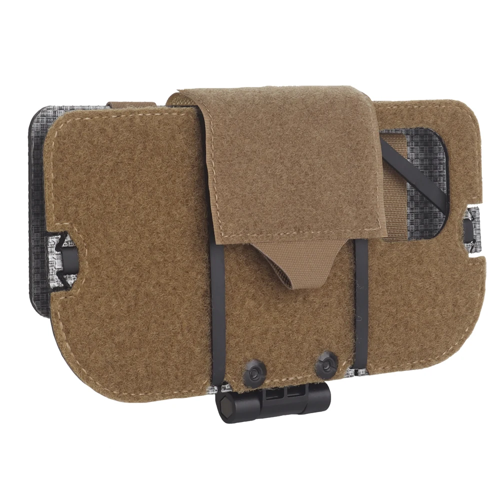 WOSPORT MOLLE Lightweight Folding Mobile Phone Pouch For IPHONE 15 PRO MAX Adjustable Phone Holder For IPHONE 15 Series