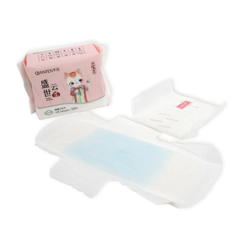 Фабричная Женская салфетка гигиенические салфетки женские анионные натуральные прокладки для женщин